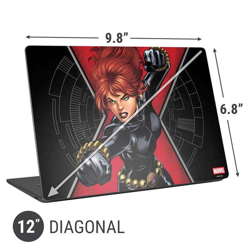 Marvel Black Widow Natasha Romanova Universal Laptop 12in (9.8 x 6.8in) Skin